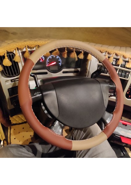 Renault Tır Direksiyon Kılıfı Kahverengi modelleri