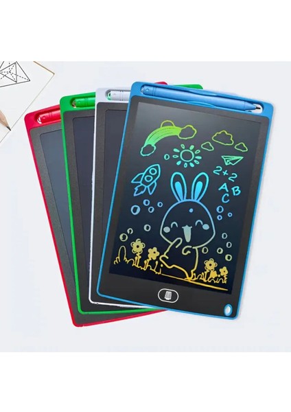 8.5 Inç Çok Renkli Dijital Yazı ve Çizim Tahtası