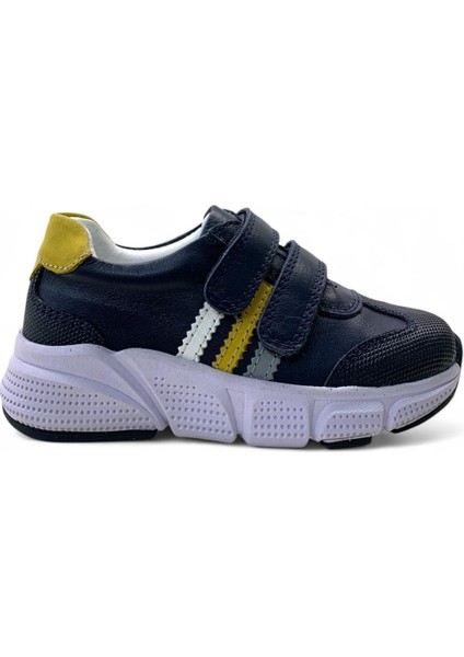 295 Hafif Erkek Çocuk Okul Öncesi Deri Sneaker