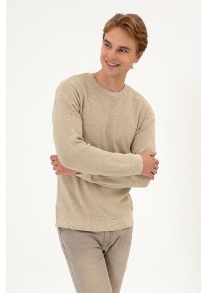 Erkek Kum Melanj Kazak /triko 50313679-VR123 modelleri