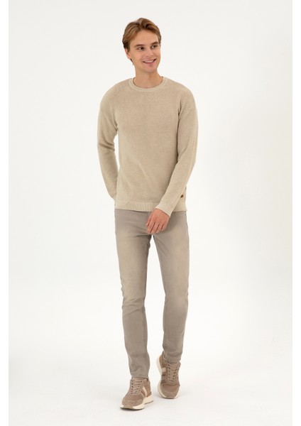 Erkek Kum Melanj Kazak /triko 50313679-VR123 fırsatları