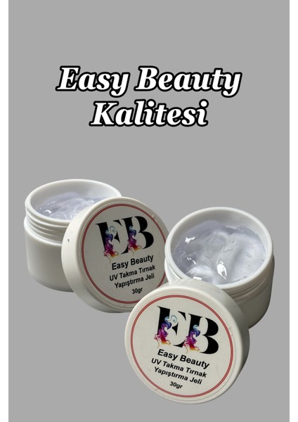 30ML Hamur Jel 3D Nail Art Tasarım Jeli Takma Tırnak Yapıştırıcısı Uv Işıkla Kullanılır Katı Formda