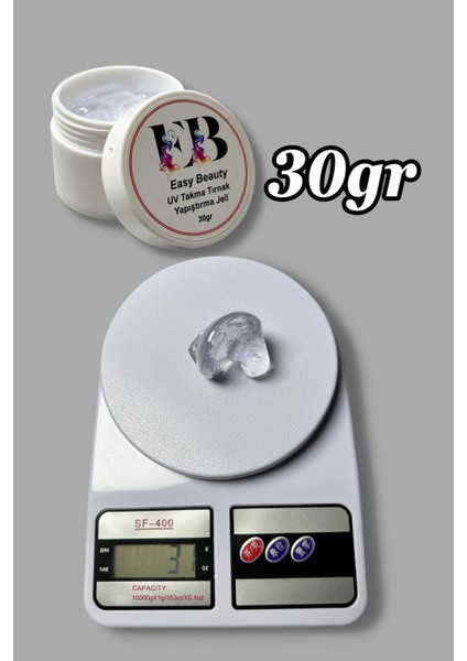 30ML Hamur Jel 3D Nail Art Tasarım Jeli Takma Tırnak Yapıştırıcısı Uv Işıkla Kullanılır Katı Formda indirimleri