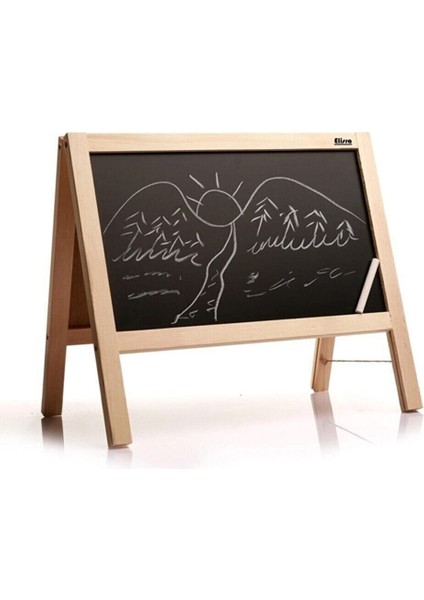 Kahverengi Ahşap Mini Yazı Tahtası, Şık ve Kullanışlı Ofis ve Ev Dekoru. fiyatları