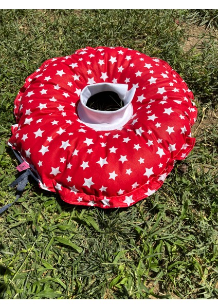 Kedi Köpek Huni Operasyon Boyunluk,yakalık,yastık,elizabeth(Xl Dış Kenar Çapı:45 CM)%100 Koruma 05