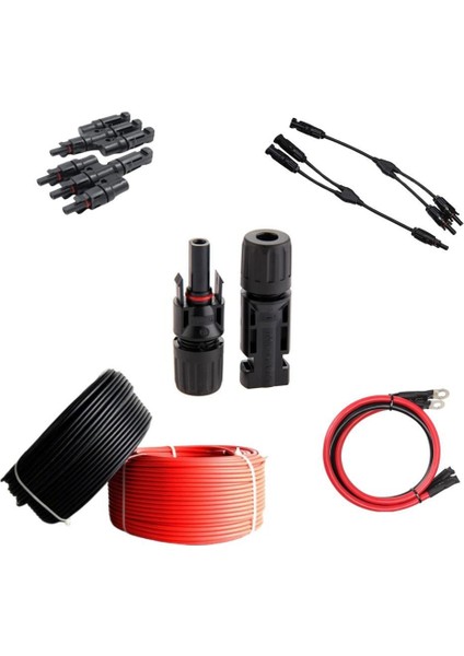 Güneş Enerjisi Solar Paketi Vmııı 5 kva Mppt Inverter 455 Watt Güneş Paneli 48V 50 Amper Lityum Akü