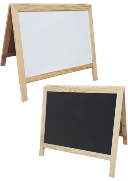 Siyah Beyaz Mini Yazı Tahtası, Şık ve Kullanışlı Not Defteri, Güzel Tasarım.