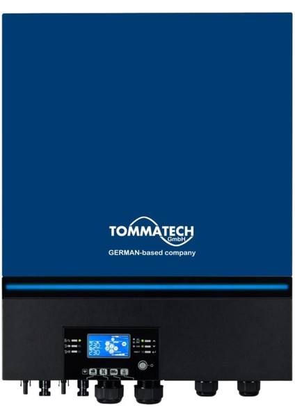 Güneş Enerjisi Solar Paketi 11 kva Inverter 455 Watt Güneş Paneli 48V 50 Amper Lityum Akü