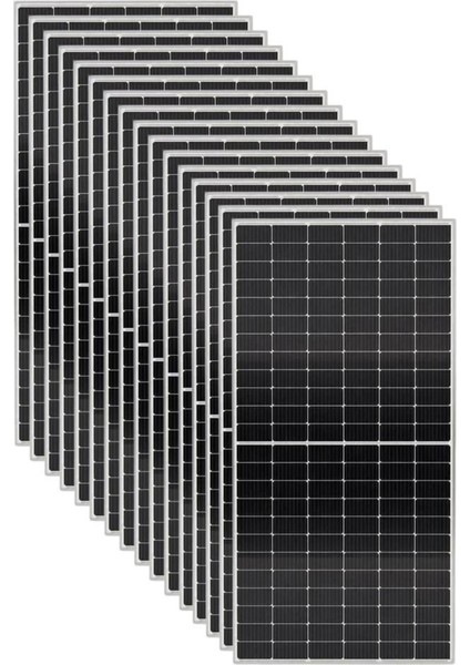 Güneş Enerjisi Solar Paketi 7.2 kva Inverter 455 Watt Güneş Paneli 48V 50 Amper Lityum Akü indirimleri