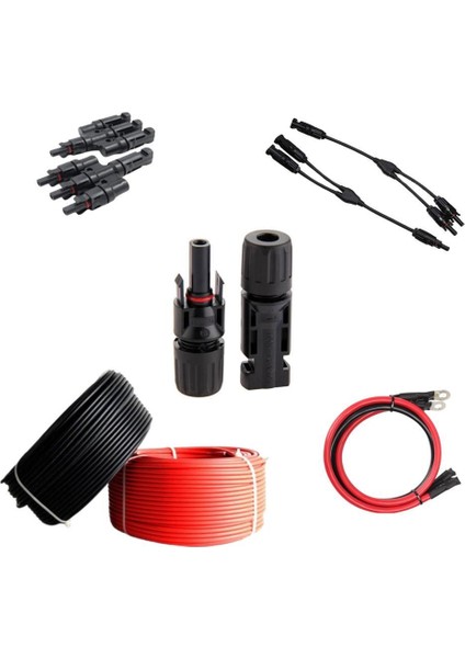 Güneş Enerjisi Solar Paketi 7.2 kva Inverter 455 Watt Güneş Paneli 48V 50 Amper Lityum Akü