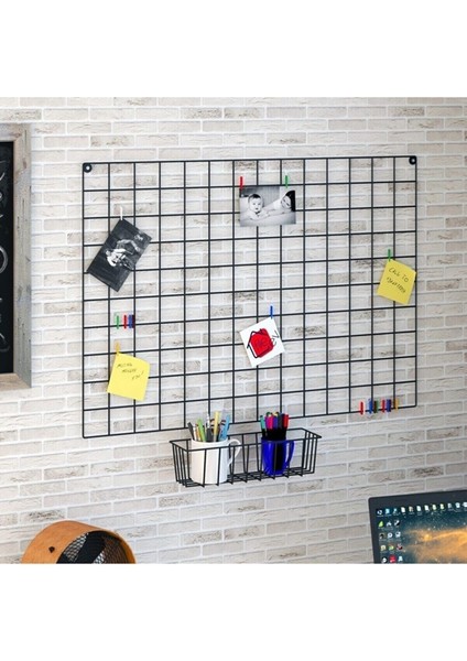 5 Adet Tel Mandal, Fotoğraf ve Dekor Askısı, Ev Için Çok Amaçlı Mandal