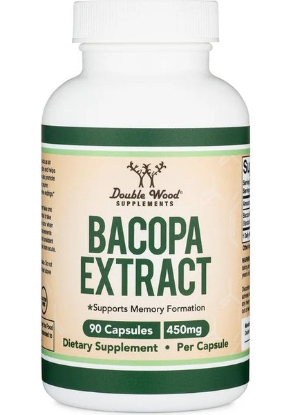 Bacopa Extract 450 mg 90 Kapsül