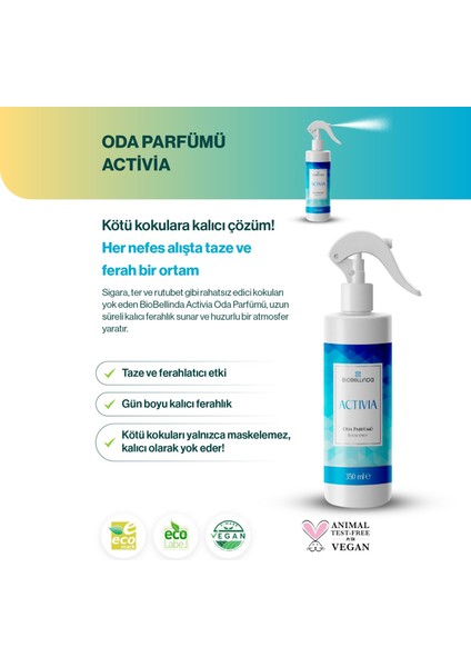 Oda Parfümü Activia 350 ml fiyatları
