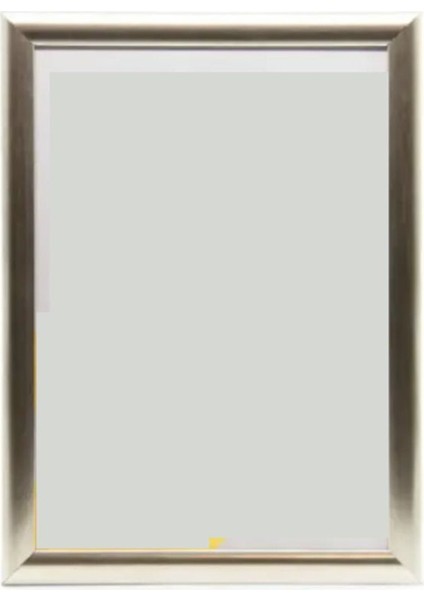 A4 Gümüş Pvc Çerçeve 21X30 Iç, 25X33 Dış Ölçü, Şık ve Dayanıklı