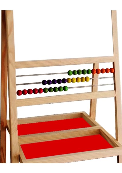 Renkli Ahşap Boncuklu Çocuk Yazı Tahtası, Güzel ve Eğlenceli Tasarım fırsatları