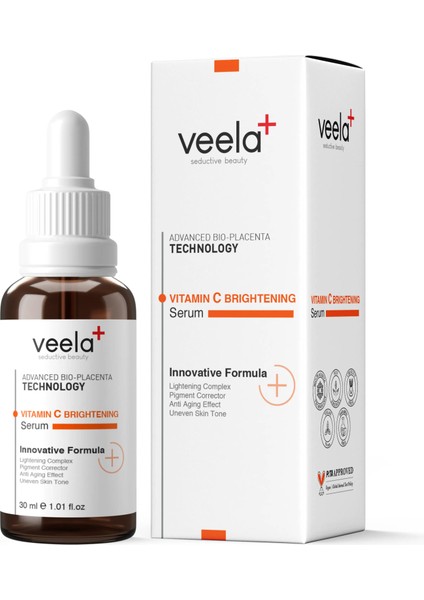 Leke Önleyici, Aydınlatici Vitamin C Brightening Serum 30 ml