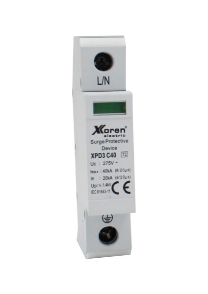 1 Kutuplu C Sınıfı 275V Ac Yedek Kartuş