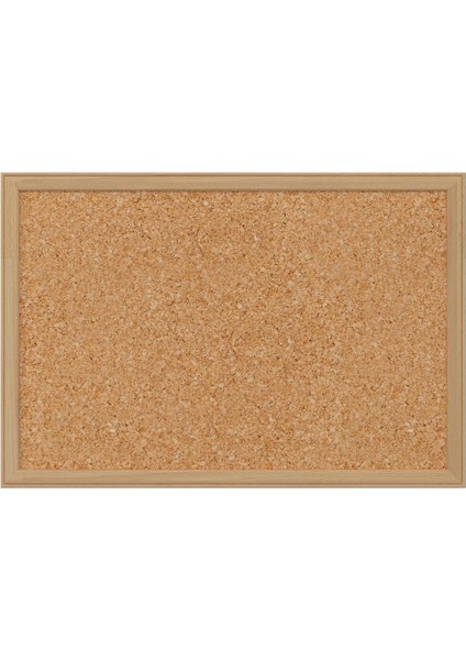 90X120 cm Ahşap Çerçeveli Mantar Pano, Şık ve Kullanışlı Dekoratif Ürün