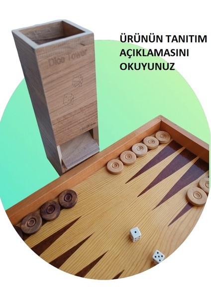 Dice Tower, Tavla Zarı Kulesi ,Tavla Takımı Aksesuarı EH037