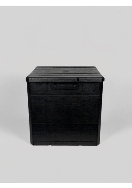 120 Litre Bahçe Depolama Sandığı Balkon Saklama Dolabı Kapaklı Plastik Sandık 50X45X50CM Antrasit indirimleri