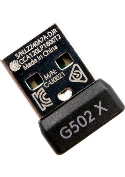 G502X USB Receiver Dongle Yedek Alıcı Siyah fırsatları