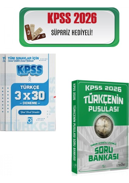 Cba 2026 Kpss Türkçenin Pusulası Çözümlü Soru Bankası ve Deneme S