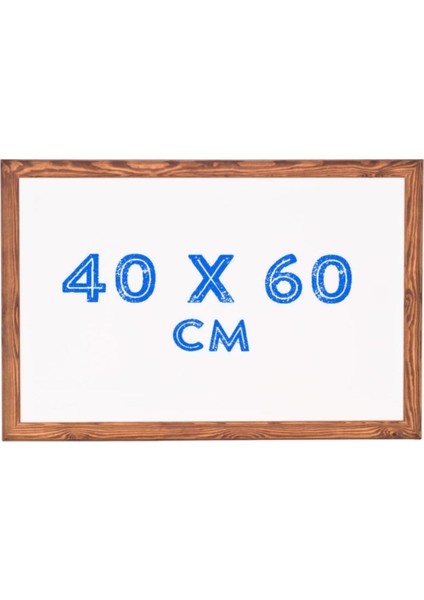 40X60 cm Ahşap Çerçeveli Beyaz Yazı Tahtası, Şık ve Kullanışlı Tasarım modelleri