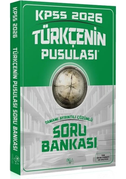 2026 KPSS Türkçenin Pusulası Soru Bankası Çözümlü