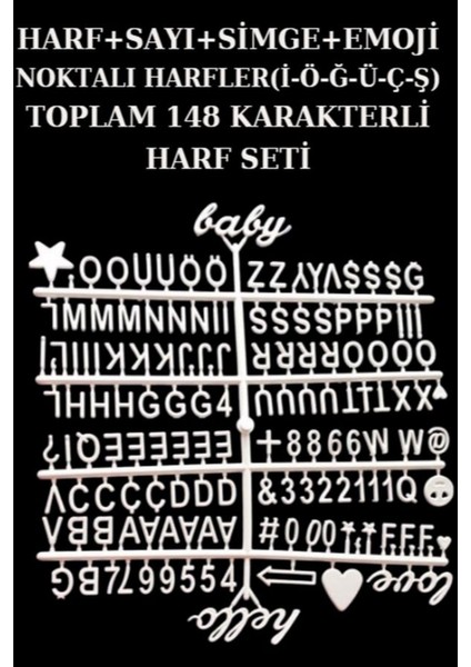 Siyah LED Işıklı Ahşap Mesaj Panosu, Ayaklı, Şık ve Modern Tasarım indirimleri