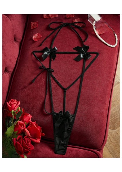 Fantezi Fiyonklu Lastik Gecelik (Eldivensiz) BC10139 fiyatları