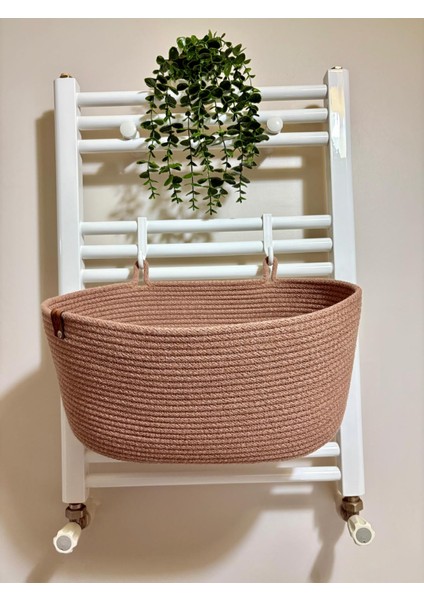 Doğal Hasır Askılı Sepet – Banyo & Mutfak Petek Havlupan Üstü Organizer Düzenleyici (Askı Dahil) fiyatları