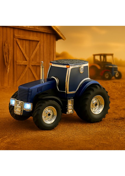 WS560 Bluetooth Hoparlör – Nostaljik Traktör Tasarımıyla Tws, Fm, Usb, Sd Kart!