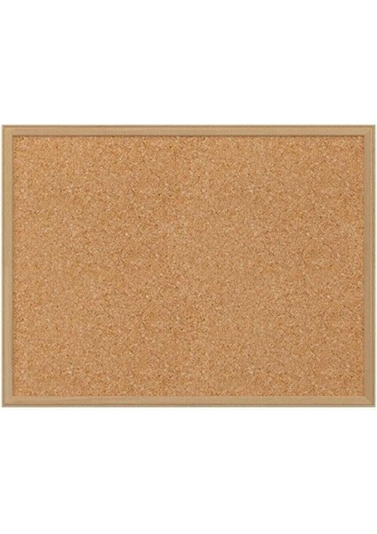 Renkli Ahşap Çerçeveli Mantar Pano 45X60 Cm, Şık ve Kullanışlı Dekoratif Ürün