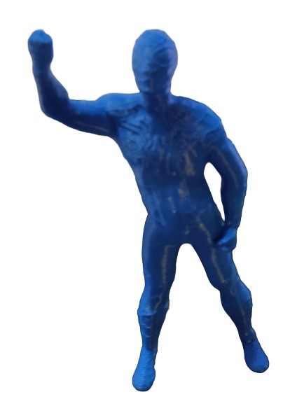 3D Baskı Mavi Figür – 17 cm Pla Malzeme