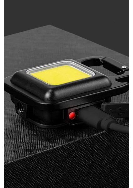 2 Li Mini Cob LED Anahtarlık El Feneri Şarjlı Lamba Anahtarlık Cepfeneri Kamp Lambası Çok Amaçlı modelleri