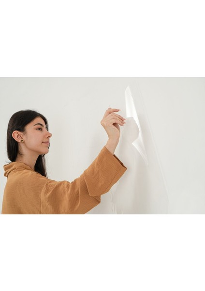 Şeffaf 50X70CM Statik Yazı Tahtası, Kalem Hediye ile Güzel ve Kullanışlıdır. fırsatları