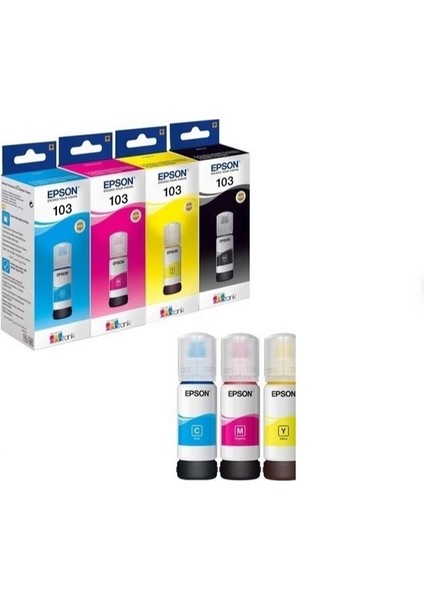 Epson 103 Kırmızı Orjinal Mürekkep 65 ml fiyatları