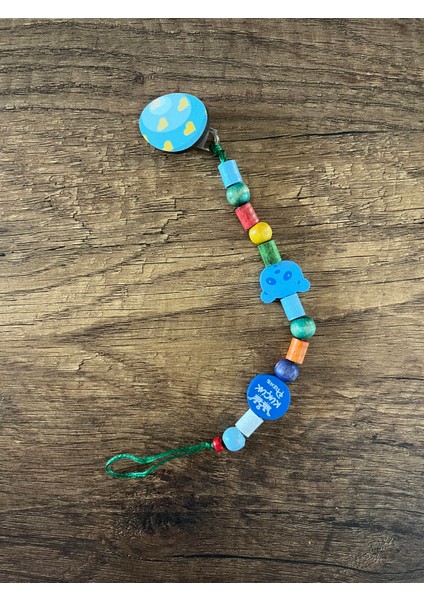 1 Adet Doğal Ahşap Emzik Zinciri Emzik Askısı Ahşap Emzik Zinciri Emzik Tutucu indirimleri