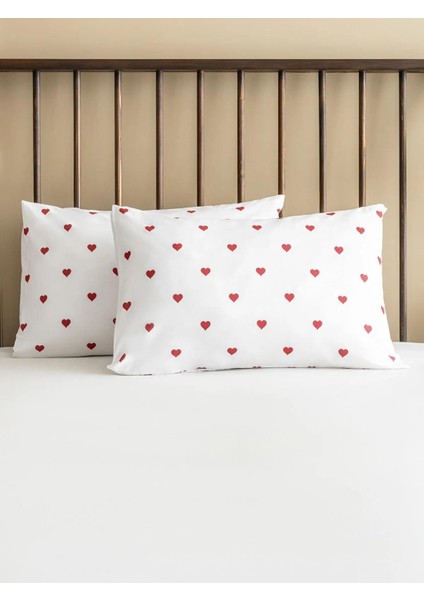 Lcw Home Kalp Baskılı Yastık Kılıfı 2'li 50X70 cm (W5) fiyatları