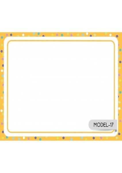 Yapışkanlı Renkli Prof Tahtalar 40X60, Eğlenceli ve Çok Renkli Dekorasyon Malzemesi