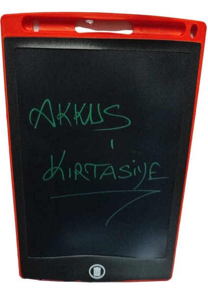 8.5'' Dijital Yazı Tahtası Tablet, Kırmızı Renkli, Pratik ve Şık Tasarım modelleri