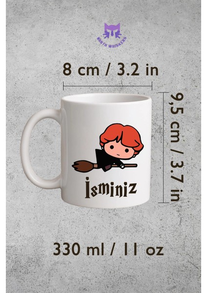 Ron Weasley Kişiye Özel Kupa Bardak - Harry Potter modelleri