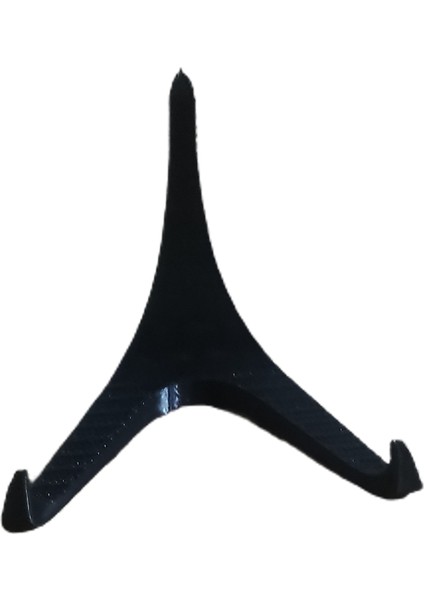 Sergileme Standı - Üç Ayaklı Siyah Plastik Figür Standı