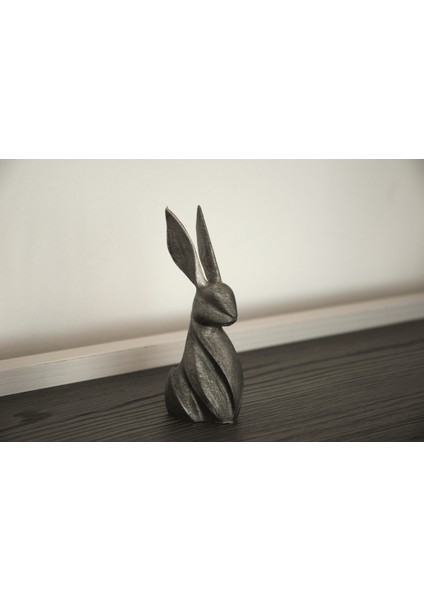 Modern Sanat Tavşan Figür Heykel Biblo Dekor Salon Aksesuarı fiyatları