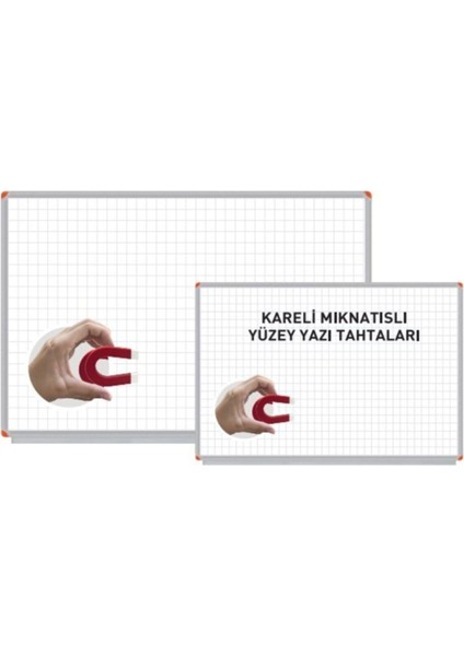 90X120CM Kareli Mıknatıslı Yazı Tahtası Beyaz, Şık ve Kullanışlı Ofis ve Ev Alanları Için fiyatları