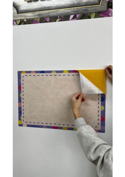 Renkli Yapışkanlı Prof Tahtalar 40X60 (Model 20) fiyatları