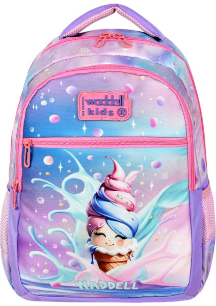 Tatlı Şirin Şeker Dondurma Desenli Anahtarlık Hediyeli Ilkokul Çantası Beslenme Çantası fiyatları