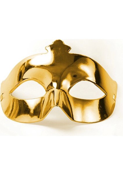 Altın Renk Ekstra Parlak Balo Maskesi