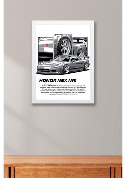 Nsx Na1 Çerçeveli Tablo - Honda Car Poster fiyatları