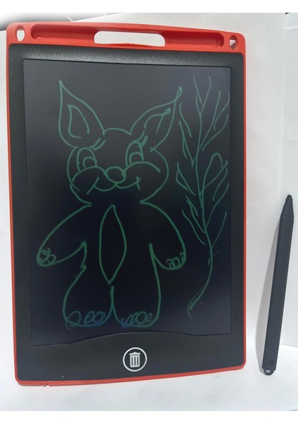 Kırmızı 8,5'' Dijital Çizim ve Yazı Tableti, Yaratıcı Kullanım Için Mükemmel